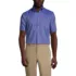 Men's Short Sleeve Oxford Dress Shirt, Front
