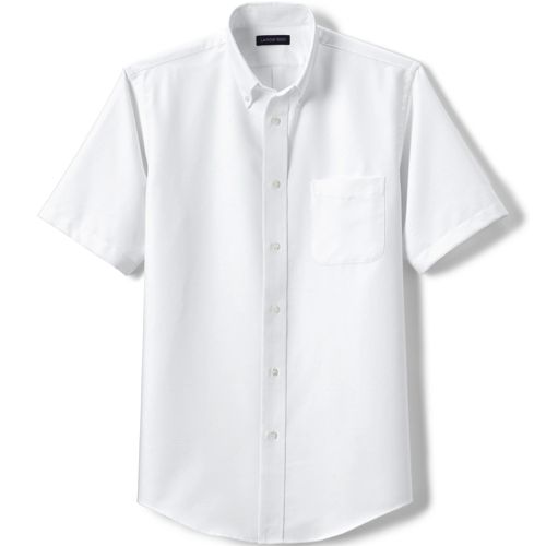 No Iron Supima Oxford Dress Shirt | Lands' End