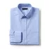 Men's Long Sleeve Solid Oxford Dress Shirt, Front