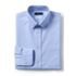Men's Long Sleeve Solid Oxford Dress Shirt, Front