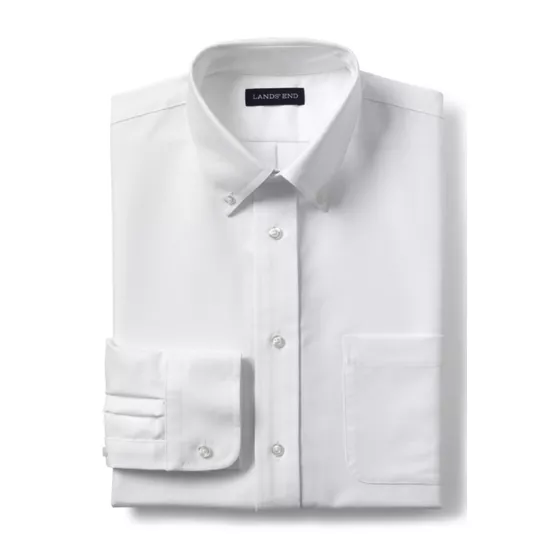 Men's Long Sleeve Solid Oxford Shirt - primary