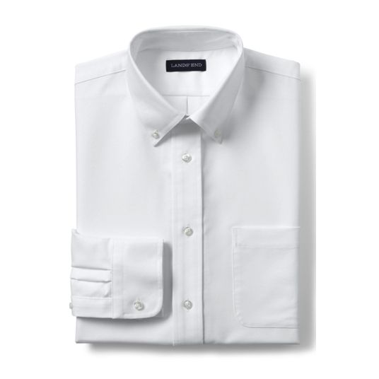 White Dress Shirts for Men | Lands' End