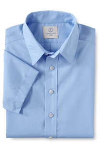 School Uniform Boys Custom Short Sleeve Perfect Dress Shirt, Front