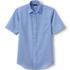 School Uniform Custom Men's Short Sleeve Broadcloth Dress Shirt, Front
