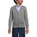 School Uniform Little Boys Boys Cotton Modal Button Front Cardigan Sweater, Front