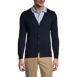 School Uniform Men's Cotton Modal Button Front Cardigan Sweater, Front