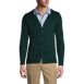 School Uniform Men's Cotton Modal Button Front Cardigan Sweater, Front