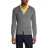 Men's Cotton Modal Button Front Cardigan Sweater, Front