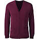 Men's Cotton Modal Button Front Cardigan Sweater, Front