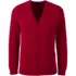 School Uniform Men's Cotton Modal Button Front Cardigan Sweater, Front
