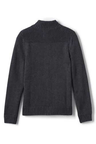 mens cotton zip cardigan