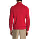 Men's Cotton Modal Zip Front Cardigan Sweater, Back