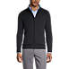 Men's Cotton Modal Zip Front Cardigan Sweater, Front