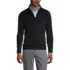 School Uniform Men's Cotton Modal Zip Front Cardigan Sweater, Front