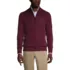 Men's Cotton Modal Zip Front Cardigan Sweater, Front