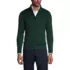 School Uniform Men's Cotton Modal Zip Front Cardigan Sweater, Front
