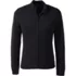 School Uniform Men's Cotton Modal Zip Front Cardigan Sweater, Front
