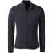 School Uniform Men's Cotton Modal Zip Front Cardigan Sweater, Front