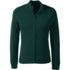 School Uniform Men's Cotton Modal Zip Front Cardigan Sweater, Front