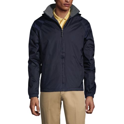 Men's Outdoor Fleece Lined Windbreaker Jacket