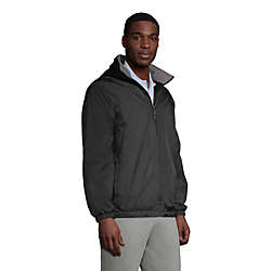 Men's Fleece Lined Rain Jacket, alternative image