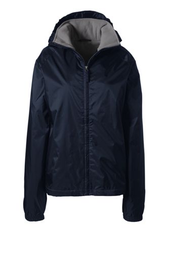 lined rain jacket