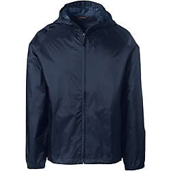 Men's Packable Rain Jacket, Front