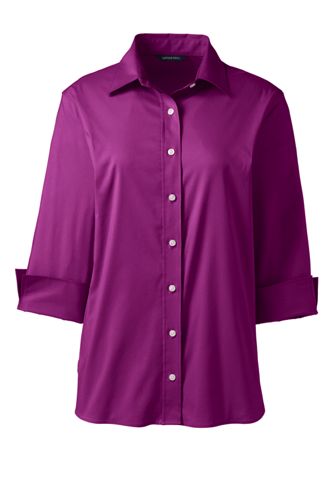 purple dressy shirt