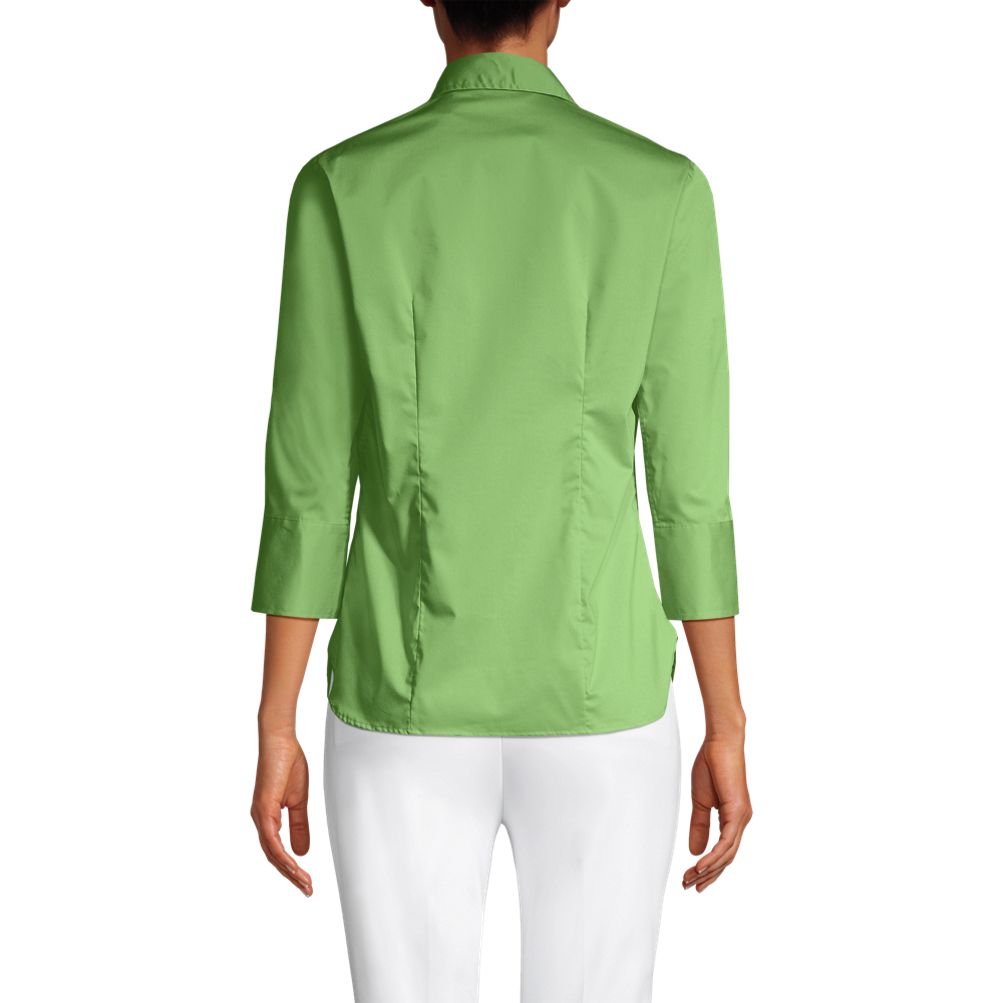 Women's 3/4 Sleeve Flip Cuff Stretch Shirt