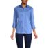 Women's 3/4 Sleeve Flip Cuff Stretch Shirt, Front