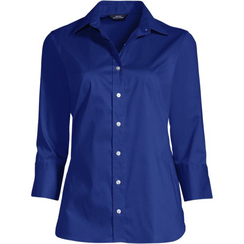 Women's 3/4 Sleeve Flip Cuff Stretch Shirt