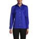 School Uniform Women's Petite No Gape Stretch Shirt, Front