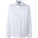 School Uniform Women's Petite No Gape Stretch Shirt, Front