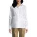 School Uniform Women's Long Sleeve Maternity Adjustable Stretch Shirt, Front