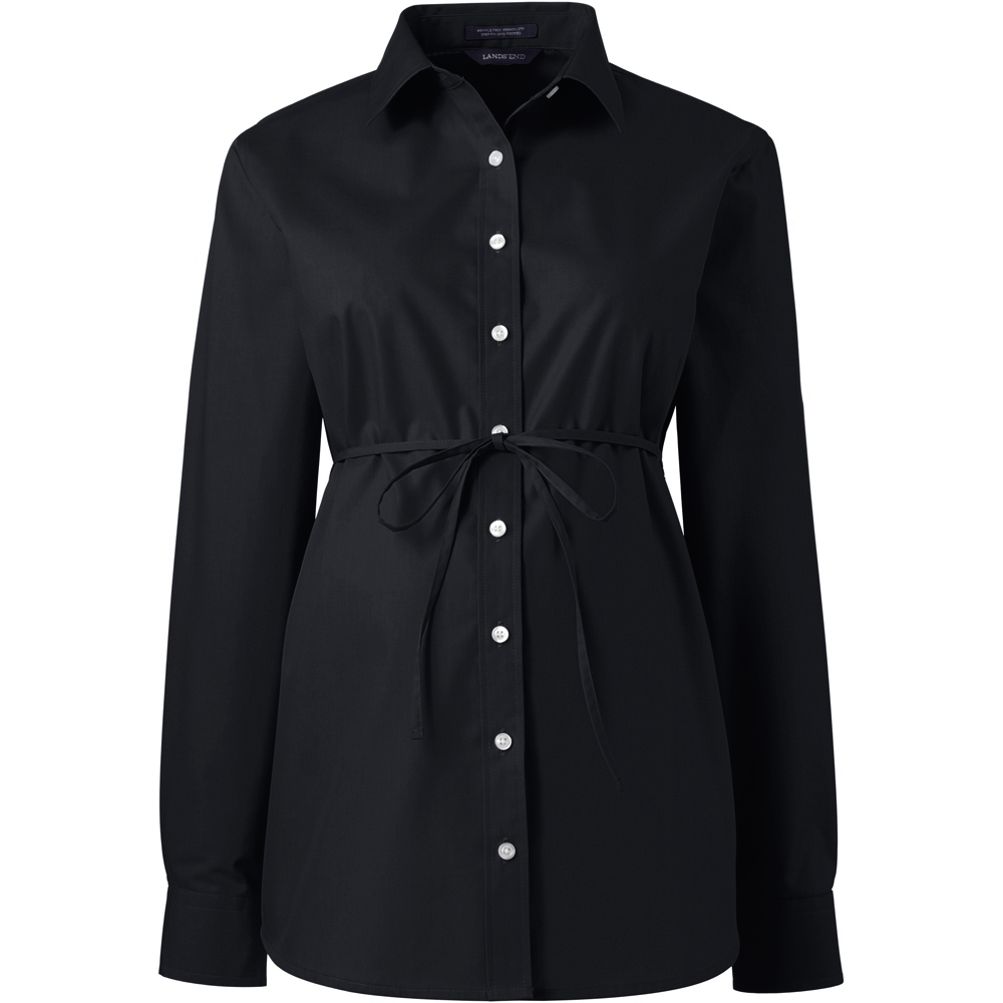 売れ筋商品|||ランズエンド カットソー トップス レディース Women's School Uniform Long Sleeve Mesh Polo Shirt Classic navy 529348_LEPP_LF_BLA?$xl$&wid=