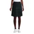 Women's Plaid Pleated Skort Top of Knee, Front