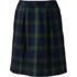 Women's Plaid Pleated Skort Top of Knee, Front