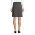 Women's Ponte Button Front Skort Above the Knee, Back