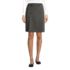 Women's Ponte Button Front Skort Above the Knee, Front