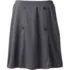 Women's Ponte Button Front Skort Above the Knee, Front