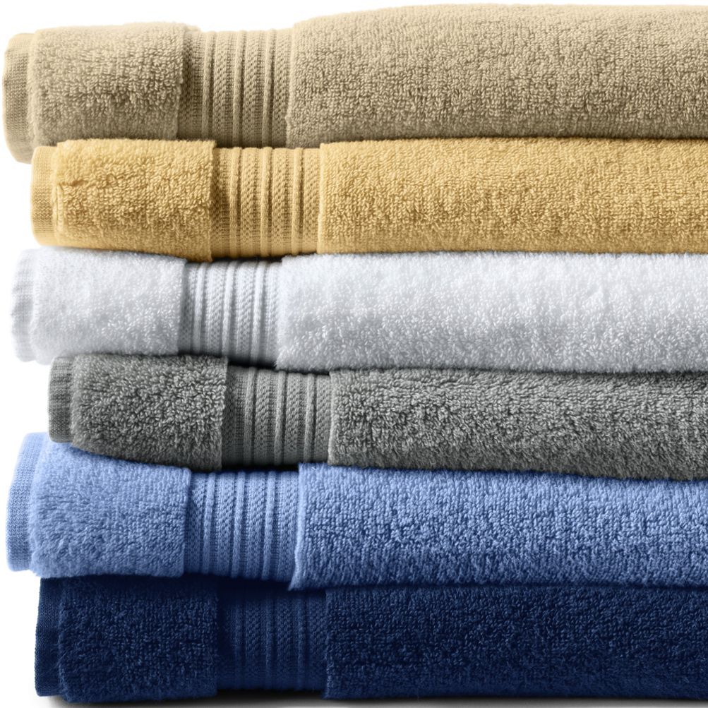 Shop 100% Cotton Quick Dry 12 Piece Bath Towel Set Silver, Bath Towels