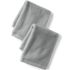 Quick-Dry Cotton 2-Piece Washcloth Set, Front