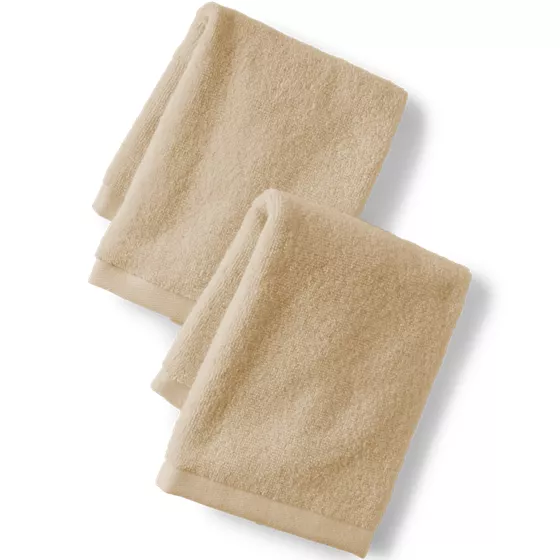 Quick-Dry Cotton 2-Piece Washcloth Set - primary