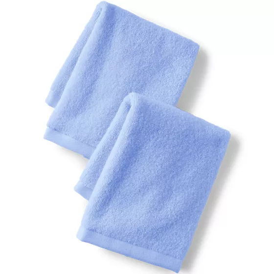 Quick-Dry Cotton 2-Piece Washcloth Set - primary