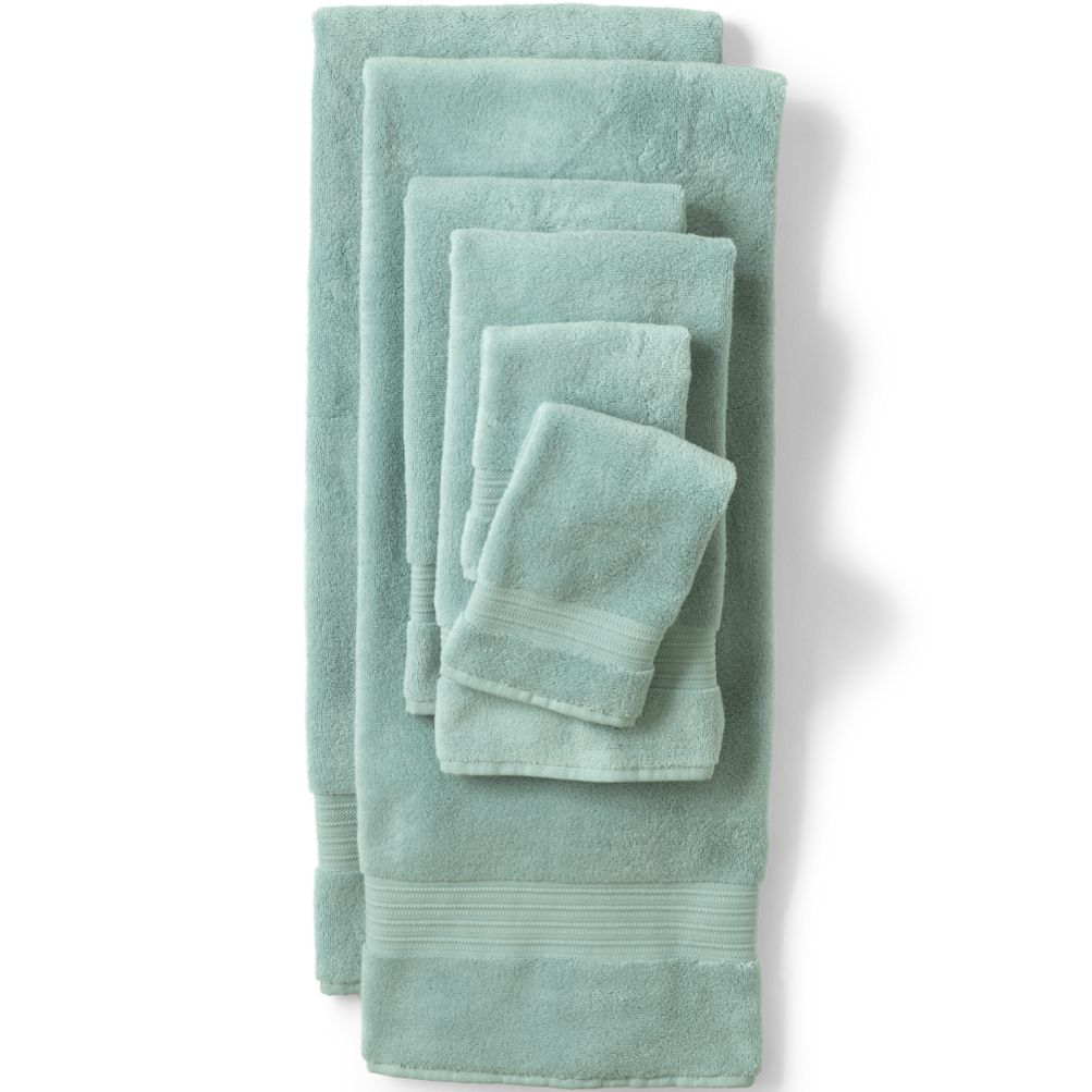 Turkish Quick Dry Cotton 6 Piece Bath Towel Set Lands End