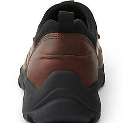 School Uniform Men's All Weather Suede Leather Slip On Moc Shoes, alternative image