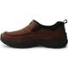 Men's All Weather Suede Leather Slip On Moc Shoes, alternative image