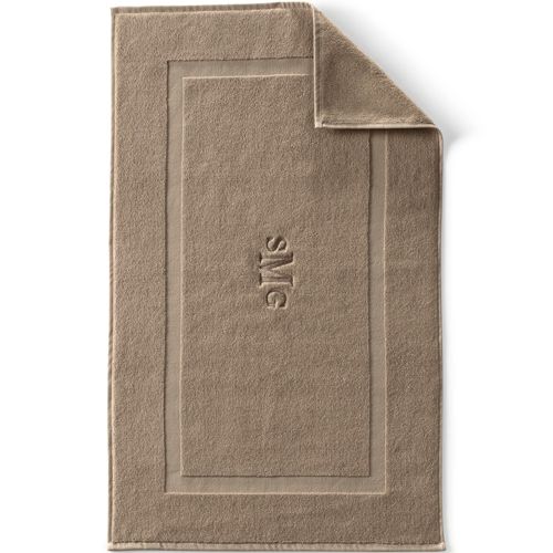 Lands' End Supima Cotton Non-Skid Bath Rug - Ivory - 20x33