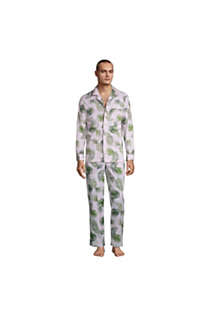 Men's Poplin Pajama Shirt, alternative image