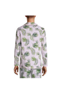 Men's Poplin Pajama Shirt, Back